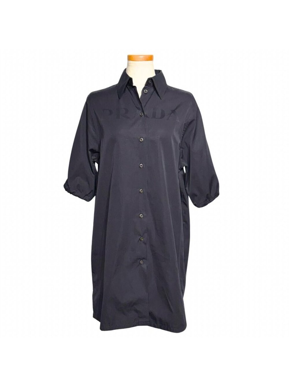 Prada Dress Black Cotton 36